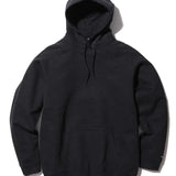 Hoodie Recycled Cotton Pullover - Black