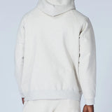 Hoodie Recycled Cotton Pullover - Grey