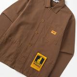 Canvas Chore Shirt - Bark