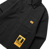 Canvas Chore Shirt - Black