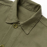 Canvas Chore Shirt - Olive