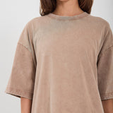 Scottie Tee - Camel Washed