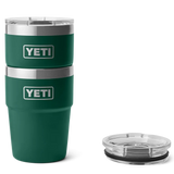 Rambler 16 Oz Stackable Cup - Black Forest Green
