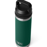Rambler Bottle Chug 18oz - Black Forest Green