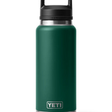 Rambler Bottle Chug 36oz - Black Forest Green