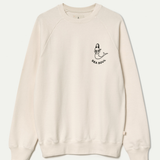 Cunha Print Sweatshirt - Mermaid Ecru