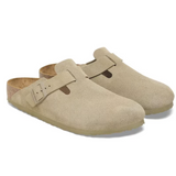 Boston Suede Leather Narrow - Faded Khaki