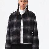 Brennan Shirt Jac W´s - Brennan Check Black / Wax