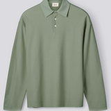 Herb Textured Polo - Green Oxide