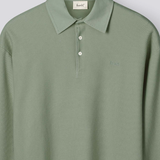 Herb Textured Polo - Green Oxide