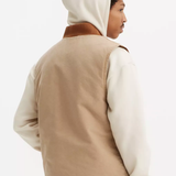 Sansome Vest - Tigers Eye Canvas Brown