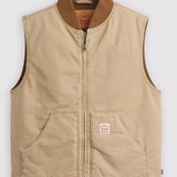 Sansome Vest - Tigers Eye Canvas Brown