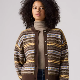 Charlotte Cardigan - Lea Fairisle Multi Color