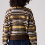 Charlotte Cardigan - Lea Fairisle Multi Color