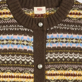 Charlotte Cardigan - Lea Fairisle Multi Color