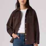 Iris Overshirt - Java Brown