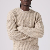 Presidio Crew - Cable Stitch Brown