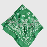 Satin Bandana - Green