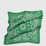 Satin Bandana - Green