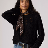 Satin Bandana - Chocolate Brown