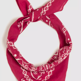 Paisley Bandana - True Red