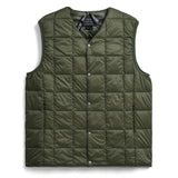 Dunväst V-Neck - D.Olive