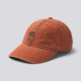 Tree Washed Herringbone Cap - Brown