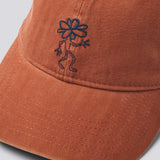 Tree Washed Herringbone Cap - Brown