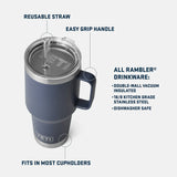 Rambler Straw Mug 35 Oz - White