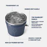 Rambler Beverage Bucket - Navy
