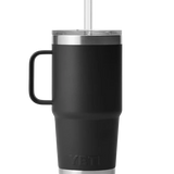 Rambler Straw Mug 25 OZ - Black