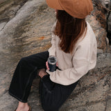 Washed Dad Cap - Brown 6/5/4 Logo