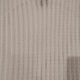 Scallop Knit Maxi Dress - Cream
