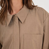 Willow SS Shirt - Sand Stripe