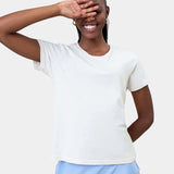 Women Light Organic Tee - Faded Black