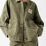 Uzatown Shirt- Olive