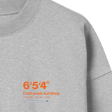 M's Boxy Surfshop Sweatshirt - Gray Melange