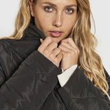 Alma Quilted Jacket - Black