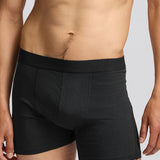 Organic Boxer Briefs 3-pack - Deep Black