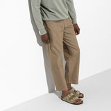 Sandal Arizona Normal Soft Footbed Suede Leather - Taupe