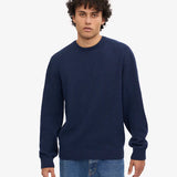 Tröja Merino Ull - Marine Blue