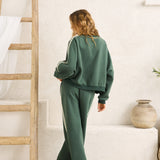 Contrast Sweatshirt - Hunter