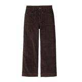 W'S Wide Leg Cord Pants - Den Brown