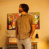 Desert Shirt S/S M - Beetle