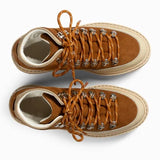 Core Cap Suede W - Cognac Cream