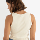 Essential Rib Tank - Natural