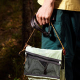 Algir Foldover Bag - Putty Grey