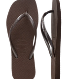 Havaianas Slim Square - Dark Brown