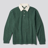 Herb Brushed Rugby - Deep Green