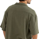 Wash Check SS Shirt - Green